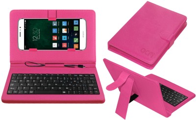 ACM Keyboard Case for Zopo Speed 7 Plus(Pink, Cases with Holder, Pack of: 1)