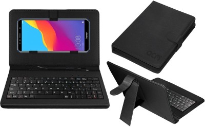 ACM Keyboard Case for Honor 7A(Black, Cases with Holder, Pack of: 1)