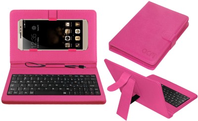 ACM Keyboard Case for Coolpad Max A8(Pink, Cases with Holder, Pack of: 1)