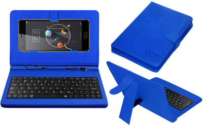 ACM Keyboard Case for Zte Nubia M2 Lite(Blue, Cases with Holder, Pack of: 1)