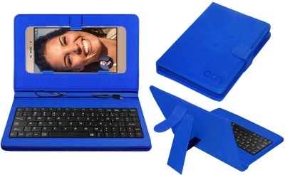 ACM Keyboard Case for Micromax Vdeo5(Blue, Cases with Holder, Pack of: 1)