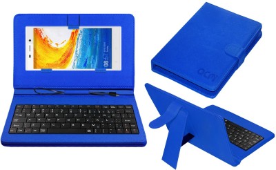 ACM Keyboard Case for Gionee Elife E7(Blue, Cases with Holder, Pack of: 1)