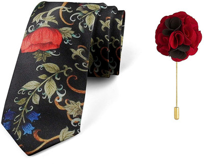 AXLON Satin Tie & Cufflink(Multicolor)