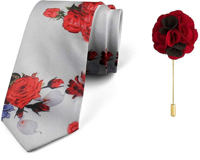 AXLON Satin Tie & Cufflink(Multicolor)