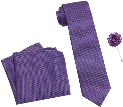 AXLON Satin Tie Pin Set(Purple)