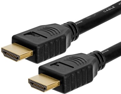 COMPUTER PLAZA HDMI Cable 5 m 5 Mtr Cable (Compatible with Laptop, TV, Black, One Cable)(Compatible with LAPTOPS, TV, PLAYSTATION, XBOX, PROJECTOR, Black, One Cable)