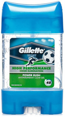Gillette High Performance Power Rush Anti Perspirant Deodorant Stick  -  For Men(70 ml)