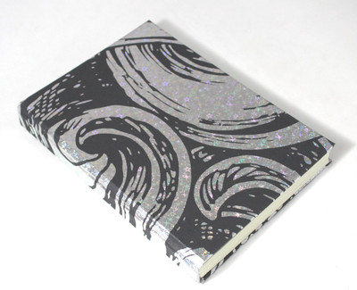 Camlon Exports Handmade A5 Diary Unruled 96 Pages(Black, White)