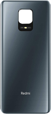 Unique4Ever Redmi Note 9 Pro (Glass) Back Panel(Interstellar Black)