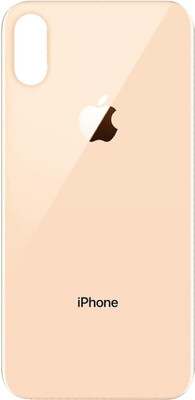 Purplesavvy Apple IPhone XS (Glass) Back Panel(Gold)