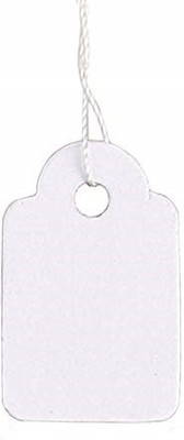 Sadar Shop String Tag Paper Label(White)
