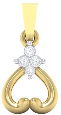 Diamtrendz Jewels Heart 18kt Yellow Gold Pendant