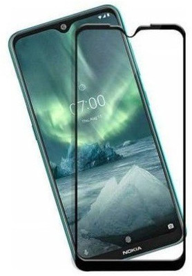 HOBBYTRONICS Edge To Edge Tempered Glass for NOKIA 2.3(Pack of 1)