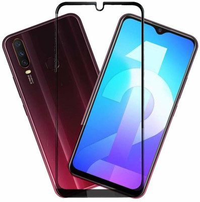 HOBBYTRONICS Edge To Edge Tempered Glass for VIVO U10(Pack of 1)