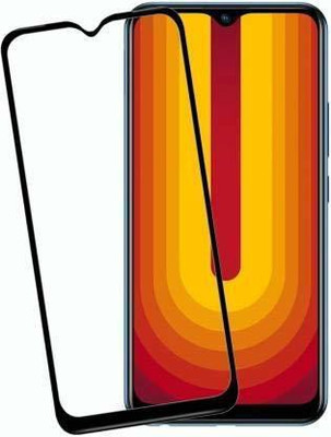 HOBBYTRONICS Edge To Edge Tempered Glass for VIVO U10(Pack of 1)