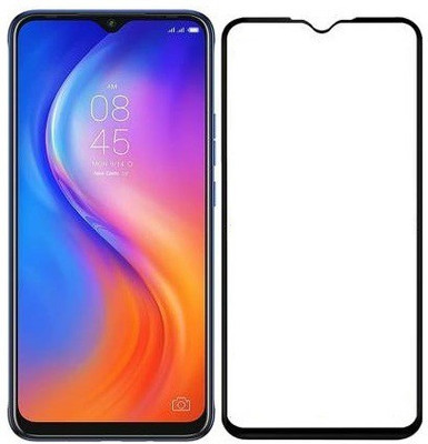 BRENZZ Edge To Edge Tempered Glass for Tecno Spark 6 Air(Pack of 1)