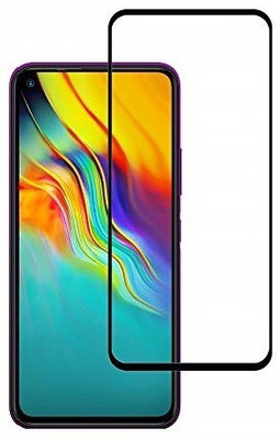 BRENZZ Edge To Edge Tempered Glass for Infinix Note 7, Infinix Note 11s, Infinix Note 11S, Infinix Note 10(Pack of 1)