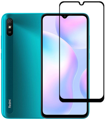 Icod9 Edge To Edge Tempered Glass for Redmi 9A(Pack of 1)