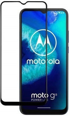 Hyper Edge To Edge Tempered Glass for Motorola G8 Power Lite(Pack of 1)