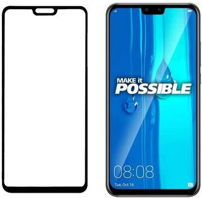 LIKEDESIGN Edge To Edge Tempered Glass for Huawei Y9 2019(Pack of 1)
