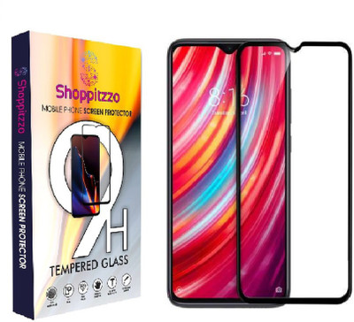 Shoppitzzo Edge To Edge Tempered Glass for Nokia 5.3 Android One::11D,9H,Oleophobic Coated,Anti Scratch,with easy installation kit (Colour-Black)(Pack of 1)