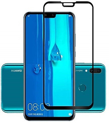 LIKEDESIGN Edge To Edge Tempered Glass for Huawei Y9 2019(Pack of 1)