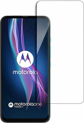 AKSHUD Tempered Glass Guard for Motorola One Fusion Plus(Pack of 1)