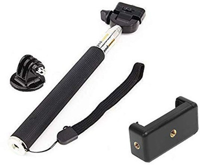 Stela Cable Selfie Stick(Black)