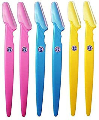 Trifles PACK 0F 6 SAFE RAZORS FOR EYEBROW SHAPING, Men & Women(Pack of 6)