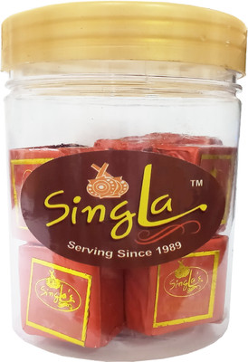 Singla Mango Bite Burfi Sweets 200g Mason Jar(350 g)