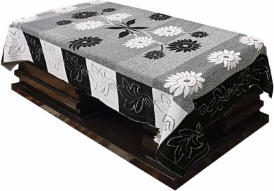 FAIRY HOME Solid 4 Seater Table Cover(Black, Polyester)