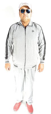 Garima Fashion Solid, Striped Men Track Suit