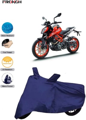 FRONCH Waterproof Two Wheeler Cover for KTM(Duke 200, Blue)