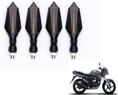 MOCKHE Front, Rear LED Indicator Light for Yamaha SZ-S(Yellow, Blue)