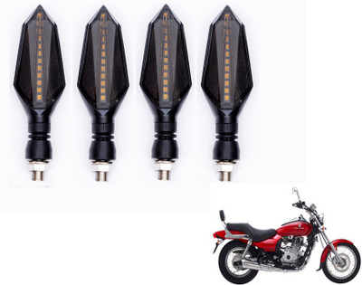 MOCKHE Front, Rear LED Indicator Light for Bajaj Avenger 220 DTS-i(Multicolor)