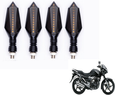 MOCKHE Front, Rear LED Indicator Light for Suzuki GS(Yellow, Blue)