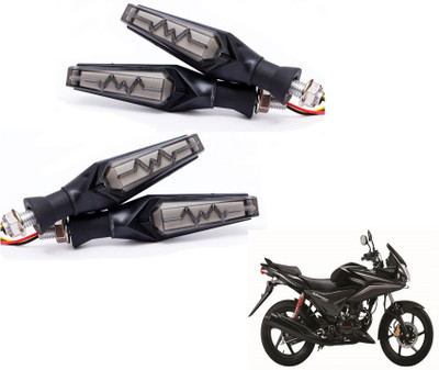 MOCKHE Front, Rear LED Indicator Light for Honda CBF Stunner(Yellow, Red)