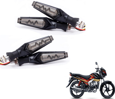 MOCKHE Front, Rear LED Indicator Light for Mahindra Centuro(Yellow, Red)
