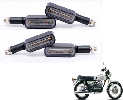 MOCKHE Front, Rear LED Indicator Light for Yamaha RD 350(Yellow, Blue)