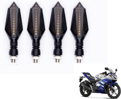 MOCKHE Front, Rear LED Indicator Light for Yamaha YZF(Yellow, Blue)