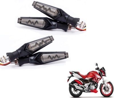 MOCKHE Front, Rear LED Indicator Light for Hero CBZ Xtreme(Yellow, Red)