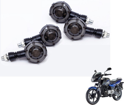 MOCKHE Front, Rear LED Indicator Light for Bajaj Pulsar 150 DTS-i(Yellow, Blue)