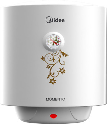 Midea 15 L Storage Water Geyser (Momento, White)