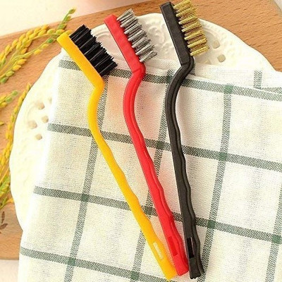 KitchenFest Wire Brush-14 Handle Scratch Brush(Pack of 3)