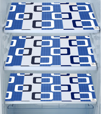 E-Retailer Fridge Mat(Width: 44 cm, Blue)