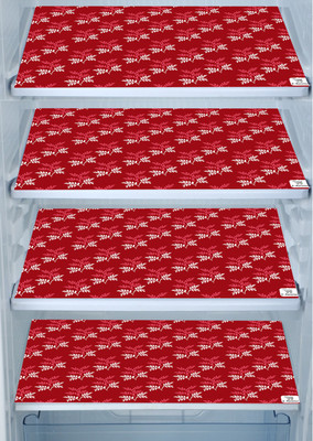 E-Retailer Fridge Mat(Width: 44 cm, Maroon)