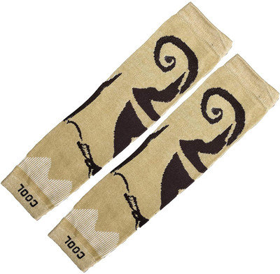 FIRMED STRING Cotton Arm Sleeve For Men & Women With Tattoo(Free, Beige, Brown)