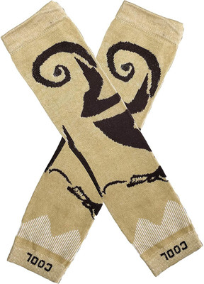 PinKit Cotton Arm Sleeve For Men & Women With Tattoo(Free, Beige)