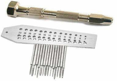 Scorpion Mini Tap and Die Set 14 Taps & Screwplate & Pin Vise Set 0.7-2mm