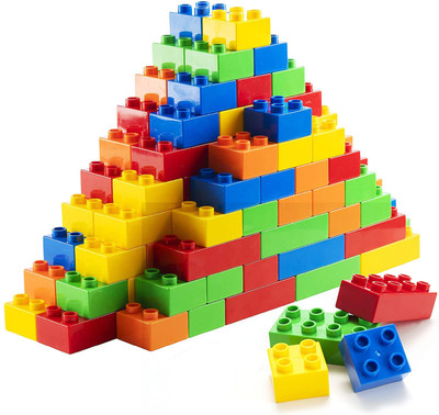 BOZICA 2020 HOT SALE Activities BABY TOY Colorful Plastic Building Blocks(Multicolor)